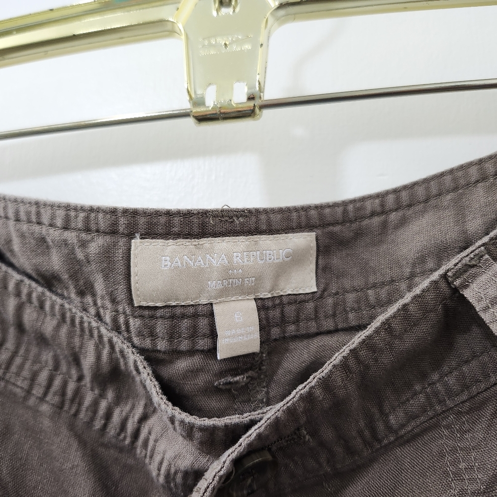 Banana Republic Martin Fit Trousers in Brown